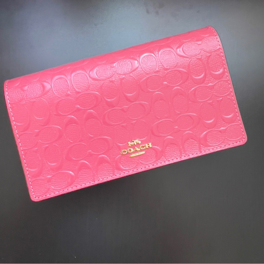 Coach Anna Foldover Clutch Crossbody and card holder set - Picture 5 of 11